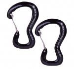 Karabiin CARABINER, 10kN, 8x5cm, 2tk, 727670927023, TICKET TO THE MOON