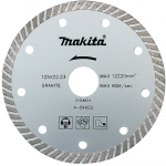 Dimanta griezripa Turbo 125mm Ciets betons/betons/dakstiņi, A-84062 MAKITA