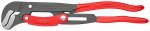 Cauruļu uzgriežņu atslēga S-tipa, KNIPEX, 83 61 015, 60 mm saspie&scaron;anas platums, pa&scaron;bloķējo&scaron;a, augsta nodilumizturība