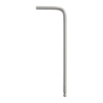 L FORMAS SE&Scaron;STŪRA ATSLĒGU KOMPLEKTI, COMPACT HEX KEY - 2MM, 4932492401 MILWAUKEE