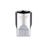 &frac14;&Prime;HROMĒTI UZGRIEŽŅU SKRŪVĒ&Scaron;ANAS UZGAĻI AR ČETRIEM PLAKANIEM&trade; SĀNIEM, 1/4 DRIVE SOCKET - METRIC STANDARD - 13 MM, 4932478321 MILWAUKEE