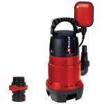 Netīrā ūdens sūknis, EINHELL, 4170682, 780 W, 15700 l/h, regulējams pludiņ&scaron;