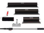 Mūrē&scaron;anas lāpstiņu komplekts ar piederumiem, YATO, YT-52235, 6 rīki, alumīnijs, nerūsējo&scaron;ais tērauds, 400-800 mm platums