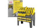 Wmc Tools Kruvikeeraja ja bitikomplekt WMC-10100, 100 tk, CrV, 2.7kg, ergonoomiline k&auml;epide, magnetotsikud