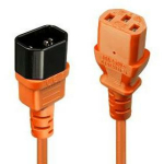 Lindy 30475 Toitekaabli pikendus 2m, Oranž, 0.18kg