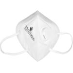 Yato YT-74920 Tolmu mask FFP2 3 tk, P2 kaitseklass, v&auml;ljalaskeventii, anatoomiline kuju, valge