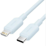 Vention USB-C kuni Lightning kaabel 1m sinine, 3A, 480Mbps andmeedastus, pehme ja vastupidav
