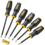 Dewalt Kruvikeerajate komplekt DWHT62056-0 6 tk, S2 terasest tera, bi-materjalist k&auml;epide, magnetotsik