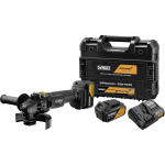 Dewalt Juhtmeta nurklihvija DCG45MP2T-QW 125 mm 18 V 5 Ah, 9000 min-1, M14, 2 x 18 V XR aku, Laadija, T&auml;iendav k&auml;epide