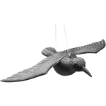 Besk Aia dekoratsioon "Lind" 9113110, 58 cm, 41 cm, 11 cm, must v&auml;rv, riputatav aia dekoratsioon