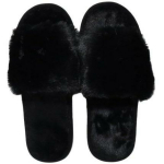 Besk Sussid 9140116, Suurus 44-45, Must, Paindlik Tall, Kunstkarusnahk, Slip-On