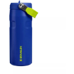 Stanley Termos pudel koos &otilde;hutusavaga The IceFlow Bottle Flip Straw 2.0 28121100209, 0,47L, tume sinine, hoiab k&uuml;lma kuni 8h