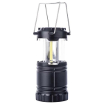 Emos COB LED telkela lantern P4006, 300 lm, 3x AA, must, plastmass, 5 h, 15 m, 1 režiim