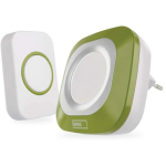 Emos Juhtmevaba uksekell P5733G, P5733G, 150 m, 36 meloodiat, 110 dB, IP44, automaatne paarimine
