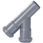 Armakan Kolme suuna liitmik 5774457, 40mm, 40mm, 45&deg;, hall, pol&uuml;prop&uuml;leen