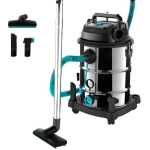 Cecotec tolmuimeja Conga Rockstar Wet & Dry Steel Max Pro 8115, 1600 W, 220-240 V, 30 L, HEPA filter, ilma kotita