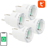 Gosund nutikas pistik SP111-4, 3680W, 16A, Tuya, Euroopa, WiFi (2.4 GHz), LED indikaator, IFTTT, Amazon Alexa, Google Home