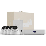 Ubiquiti UNVR-Instant-KIT, videovalve komplekt, 1 TB, 4 kaamerat, 30 m &ouml;&ouml; n&auml;gemine, IP66, PoE, 9 W