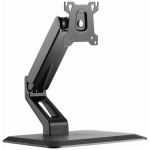 Gembird MS-D1ST-01 statiiv, 43.2cm (17"), 81.3cm (32"), 10kg, must, vabalt seisev, 1 monitor