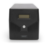Digitus Line-Interactive UPS DN-170075, 1500VA, 900W, 2x12V/9Ah aku, 4xCEE 7/7, 2xRJ45, 1xUSB 2.0 t&uuml;&uuml;p B, 1xRS232, LCD