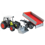 Bruder Traktor Claas Nectis 267F BR-02112, 1:16, plastmass, punane, hall, roheline, ilma akuta