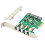 Digitus Lisakaart PCI Express DS-30226, 4x USB 3.0, PCIe, USB 3.0 kontroller