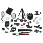 Kodak VR360 4K Ultimate Pack 4KVR360WH3, 2x20MP, 360&deg; VR, 197&deg; 4K, 235&deg; kuppel, EIS, Micro SD kuni 256GB