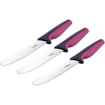 Jata K&ouml;&ouml;ginoade komplekt AC38, 3 nuga, 120 mm, roostevaba teras, ergonoomiline k&auml;epide