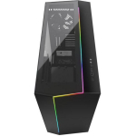 Fractal Design Vector RS Korpus FD-C-VER1A-01, E-ATX, must, 1 x USB 3.1 Gen 2, 2 x USB 3.0, ventileeritud &uuml;lemine paneel