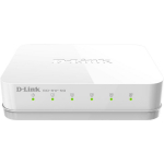 D-Link L&uuml;liti GO-SW-5G/E, 5 x 10/100/1000 Mbps, v&auml;line toiteallikas, haldamata, lauakommutator