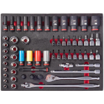 Milwaukee 4932500757 l&ouml;&ouml;kpistikute komplekt 60 tk, 1/2", vahtsisu, 90 hambaga rihvel, 4&deg;