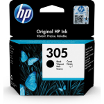 HP 305 originaal must tindikassett 3YM61AE, 2ml, 120 lk, standardne tootlikkus, pigmenditint
