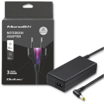Qoltec 50087 Acer s&uuml;learvuti toiteadapter, 90W, 19V, 4.74A, 5.5x1.7mm, 220-240V, 50-60Hz, AC-DC, kaitse