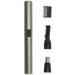 Wahl 05640-1016 bikiinitrimmer, alumiinium, must, m&auml;rg/kuiv, liitiumaku, 1 sisseehitatud aku, t&auml;ppistrimmer