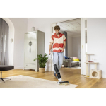 KARCHER FCV 3 Extra+ 1.056-126.0, juhtmeta pulberimehhaaniline tolmuimeja, 21.6V, 160W, 0.8L/0.42L, 130m&sup2;, 3h, 0.5h, Li-Ion, valge