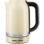 KitchenAid 5KEK1701EAC elektriline veekeetja, 1.7L, 2400W, 220-240V, 50/60Hz, 7 temperatuuri, juhtmeta, kreemikas