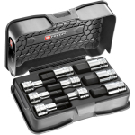 1/2' BIT SOCKET SET HEXAGONAL 5-19MM