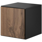 Cama full storage cabinet ROCO RO5 37/37/39 antracite/wotan oak