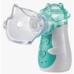 OROMED ORO-MESH BABY GREEN inhalaator, 20 min, 50 dB, 8 ml, 0,2 ml/min, 2xAA, lastemask, t&auml;iskasvanu mask, huulik
