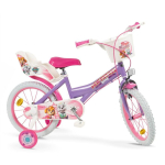 Toimsa TOI1680 laste jalgratas, 16", 4 ratast, alumiiniumveljed, esi- ja tagapidurid, PAW Patrol, t&uuml;drukule, 5-7 a., 112-127 cm