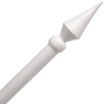 Lipuvarras, valge 2380x40mm