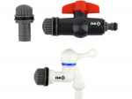 Flo Klapi komplekt 89081, 3 tk, PVC, PP, vooliku laius 19mm, rakendus: vihmavee paagi &uuml;hendamine