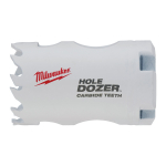 HOLE DOZER&trade; KARBĪDA GREDZENZĀĢI, TCT HOLE DOZER HOLESAW 33 MM - 1PC, 49560711 MILWAUKEE