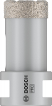 Dimanta caurumzāģis 25 mm DrySpeed Best for Ceramic, Mazām leņķa slīpma&scaron;īnām PRO CERAMIC DRY KROŅURBIS, 2608587117, BOSCH