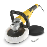 Nurgapolisher 1200W &Oslash; 180mm - 3 tarvikut, POWERPLUS, POWX04740, V&otilde;imsus: 1200 W, P&ouml;&ouml;rlemiskiirus: 3500 min-1