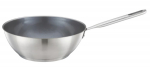 Cep&scaron;anas panna All Steel Wok, 28 cm, nerūsējo&scaron;ais tērauds, FISKARS 1064747, Ceratec&trade; nelīpo&scaron;ais pārklājums, piemērota cepe&scaron;krāsnī līdz 270&deg;C