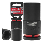 Deep impact socket Tvardy T00213-27 3/4" 27mm CR-MO