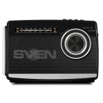 Kaasaskantav k&otilde;lar SRP-535 FM/AM/SW raadio USB/microSD toe taskulambiga ja 3 W v&otilde;imsusega Must SV-017187 SVEN