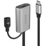 Lindy 43271 USB C pikendus 5m, 5Gbps, must, USB C isane ja v&auml;line pistikud, 85% TC, PVC kate