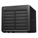 Synology NAS seade DS3622XS+ 12 pesa, 4 GB m&auml;lu, 6 tuuma Intel Xeon D-1531 2.2/2.7 GHz, 4 RJ45, 2 USB 3.2, EXT4, 92.42 W